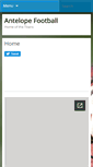 Mobile Screenshot of antelopetitanfootball.org